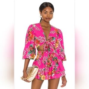 Agua Bendita Vega Crop Skirt Set - Medium